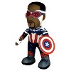 Bleacher Creatures Marvel Captain America (Sam Wilson) 10" Plush Figure - 3 of 4