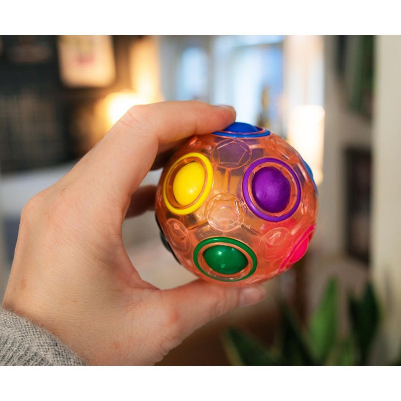 BOB Gift Magic Rainbow Puzzle Ball Plastic Fidget Toy, 3 of 8