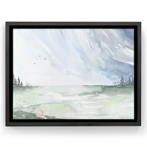 Canvas Floating Frame, Picture Wall Art Painting Frame Decor for Finished  Canvas 16x20 inches