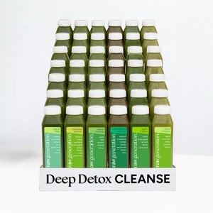 Raw Generation Deep Detox Cleanse – Juice Cleanse with 60% Less Sugar for Weight Loss, Energy, Clearer Skin & Gut Health - 1 of 4