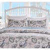 Greenland Home Fashions Cruz Linen King Sham - 4 of 4
