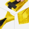 INSPIRE CHIC Men's Solid Color Satin Shine Pre-tied Knot Zipper Ties - 3 of 4
