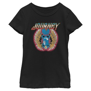 Girls Journey Retro Scarab Logo T Shirt - 1 of 4