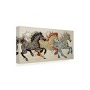 Canvas Wall Art - Sasha 'Dancing Horses' Wall Art for Living Room, Bedroom, or Office Décor by Trademark Fine Art - 19 x 10 Inches - 2 of 4