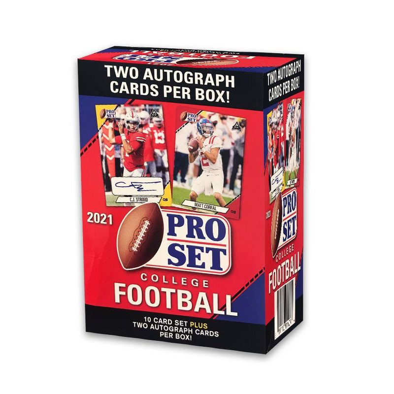 2021 Leaf College Football Pro Set Football Trading Card Blaster Box, 1 of 4
