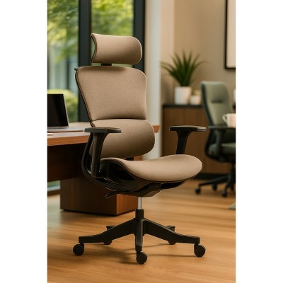 Ergonomic Mesh Back Desk Chair with 4D Armrests and Adjustable Height for Study or Home Office -3irtyhousy