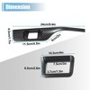 Unique Bargains Steering Wheel Left Down Side Control Panel Frame Cover for Honda Civic 11th - 2 of 3