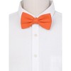 INSPIRE CHIC Men's Textured Solid Color Pre-tied Bow Ties - 3 of 3