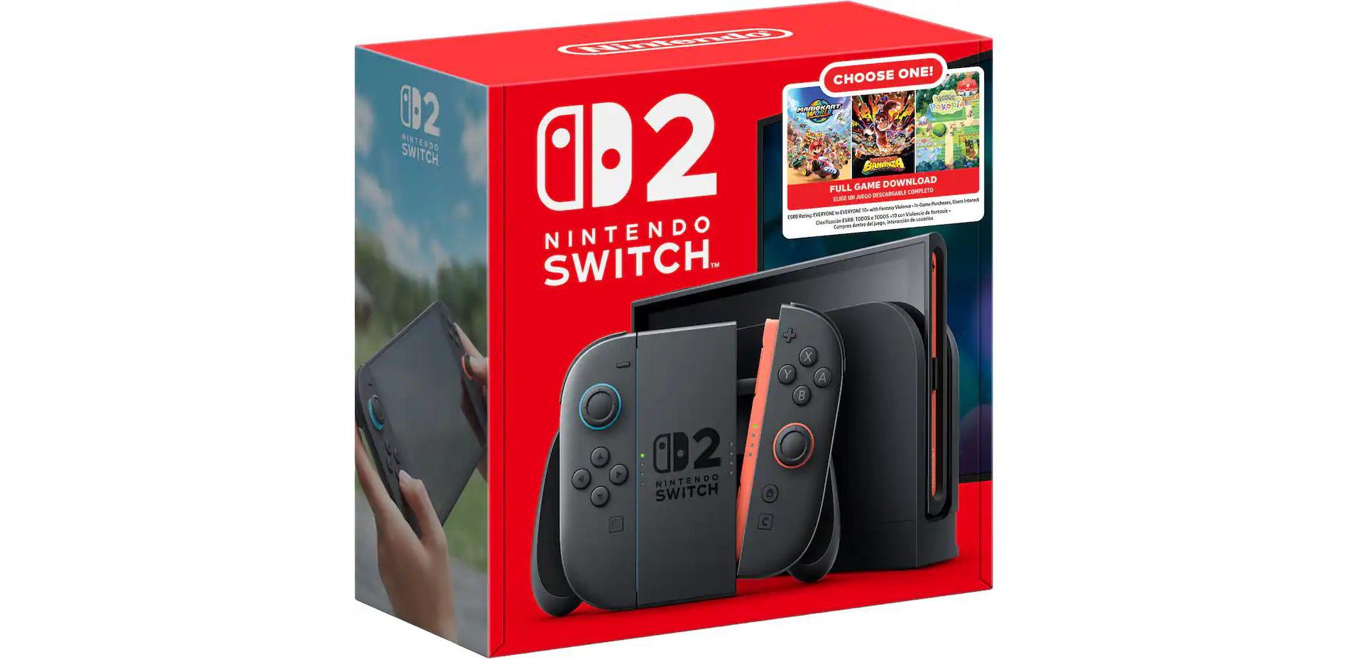 Factory Refurbished Nintendo Switch 2 Choose Your Game Bundle