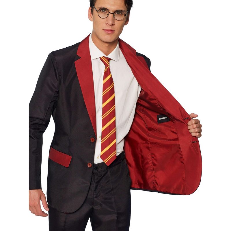 Suitmeister Men's Party Suit - Harry Potter Gryffindor Costume Suit - Multicolor, 5 of 6
