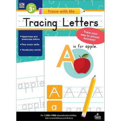 Trace with Me: Tracing Letters - (Paperback)