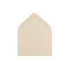 JAM Paper 2.75 x 3.75 Mini Commercial Envelopes Ivory 201244A - 2 of 4