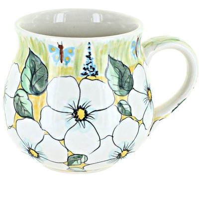 Blue Rose Polish Pottery 118 Millena Bubble Mug