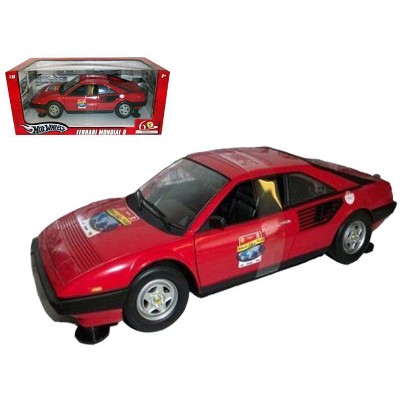 Ferrari Mondial 8 60th Anniversary Red 1/18 Diecast Model Car by Hotwheels