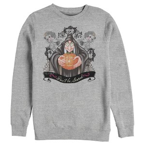 Men's Snow White and the Seven Dwarves Evil Queen Pumpkin Sweatshirt - 1 of 4