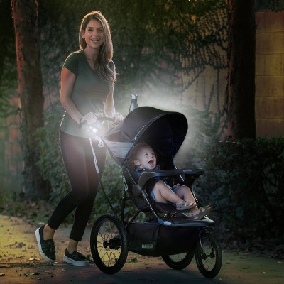 Baby Trend Expedition Plus Jogger with LED Safety Light - Madrid Black_7