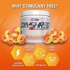 EHPlabs OxyShred Non Stimulant Pre Workout Powder & Fat Burner - Caffeine & Sugar Free Preworkout Energy Powder - Peach, 33 Servings - 4 of 4