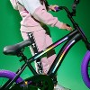 Jetson Light Rider 16" Kids' Light Up Bike - Black/Purple: Adjustable Handlebar & Seat - 2 of 4
