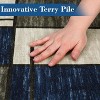 Washable Area Rug – Modern Geometric Low Pile Carpet, Non-Slip Stain-Resistant Accent for Living Room, Bedroom, Dining Room - 4 of 4