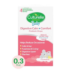 Culturelle Baby Calm + Comfort Probiotic Drops for Colic Reduction for Babies and Infants - 0.29 fl oz - 1 of 4