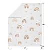Sweet Jojo Designs Girl Baby Security Blanket Boho Rainbow Pink Yellow and White - 4 of 4