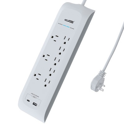 Ge 4 Outlet Surge Protector Power Strip With 2 Usb Ports : Target