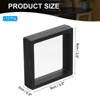 Unique Bargains Transparent PE 3D Floating Display Stand Holder Jewelry Storage Box 12 Pcs - 2 of 3