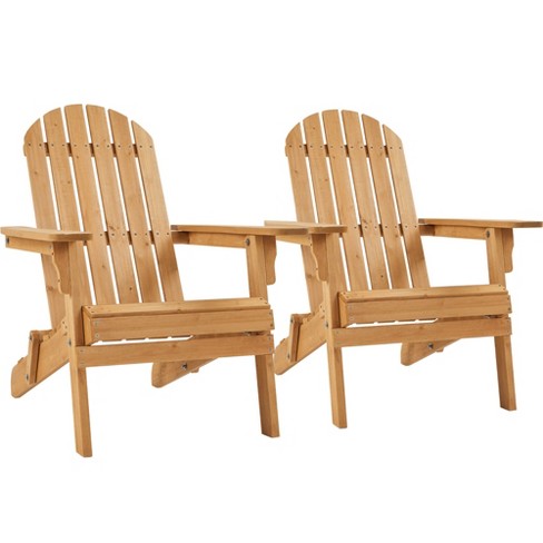 Solid wood adirondack discount chair