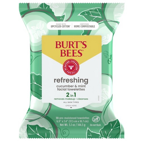 Burt's Bees Facial Cleansing Towelettes - 30ct - image 1 of 4