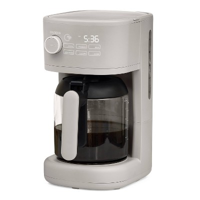 CRUXGG Fully Programmable Settings Coffee Maker with Customizable