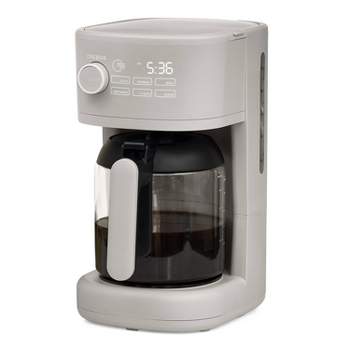 HADEN Dorset/Cotswold 12-Cup Putty Retro Style Coffee Maker