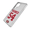 NFL San Francisco 49ers Players Game Tactic Clear Cell Phone Case for Samsung Galaxy - 2 of 4