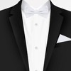 Jacob Alexander Men's Solid Color Pre-Tied Adjustable Banded Bow Tie - 2 of 4