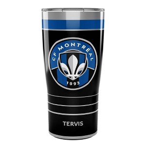 MLS CF Montreal 20oz MVP Stripe Stainless Steel Tumbler - 1 of 3