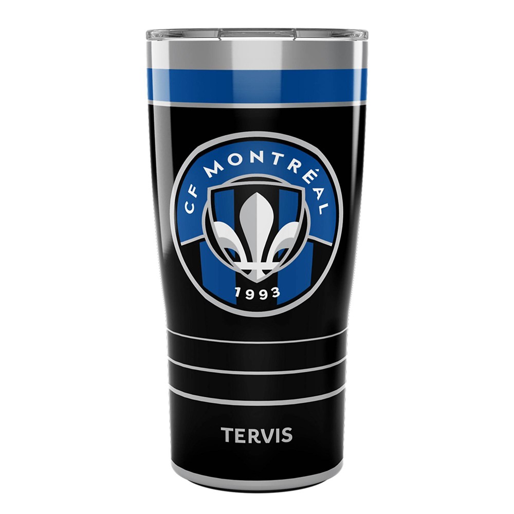 Photos - Glass MLS CF Montreal 20oz MVP Stripe Stainless Steel Tumbler 