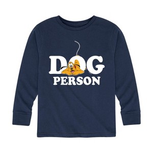 Boys' - Disney - Dog Person Long Sleeve Graphic T-Shirt - 1 of 4