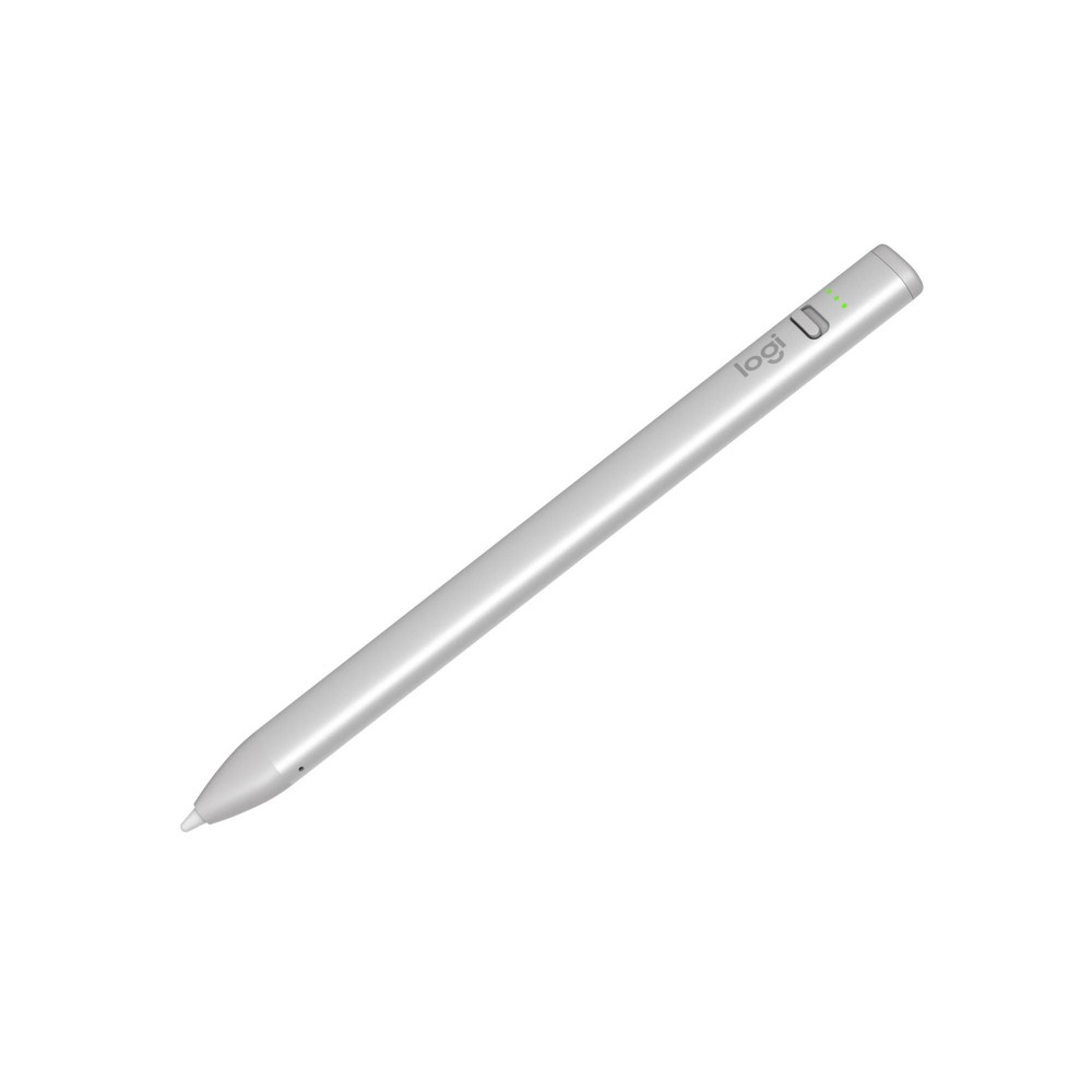 Photos - Stylus Pen Logitech Crayon for all iPad  Model & Later - Silver  2018