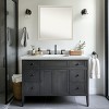 Amanti Art Bethany Non-Beveled Wood Framed Bathroom Vanity Wall Mirror - 4 of 4