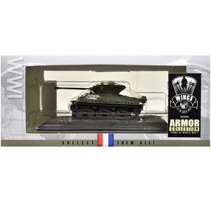 United States M4A3 Sherman Tank "Thunderbolt VII - WWII" US Army "Armor Collection" Series 1/72 Dodel by Wings of the Great War - 1 of 3