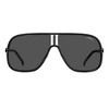 Carrera CA Flaglab11 003_IR Unisex Rectangle Sunglasses Matte Black 64mm - 2 of 2