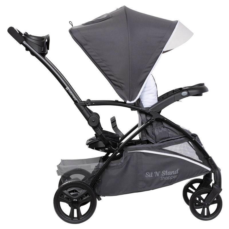 Baby Trend Sit N' Stand 5-in-1 Shopper Stroller, 4 of 7