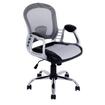 Workspace Executive Office Chair Leatherette and Mesh - CorLiving
