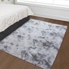 Fluffy Shaggy Rug: Tie-Dyed Furry Non-Shedding Plush Rug – Fuzzy Accent Carpet for Living Room, Bedroom | Soft Feet-Friendly Home Decor Floor Cover - 4 of 4