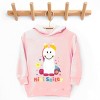 The Juniper Shop Mini Smiley Unicorn Distressed Toddler Hoodie - 3 of 4