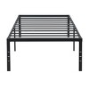 Kumasinova Heavy-Duty Metal Bed Frame with Slats,Modern Minimalist Platform Bed with 1000lbs Capacity,Sturdy Mattress Foundation,Black - 3 of 4