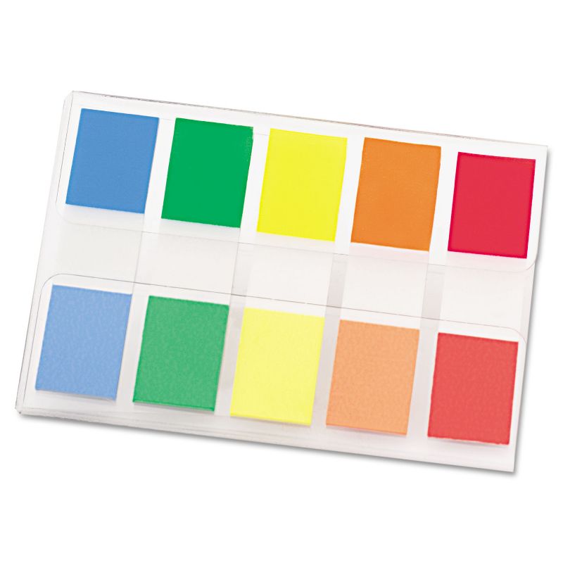 Post-it Page Flags in Portable Dispenser 5 Standard Colors 20 Flags/Color 6835CF, 2 of 5