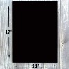 Hamilco 11x17 Black Cardstock Paper 80 lb Cover Card Stock 25 Pack - 3 of 4