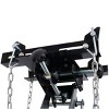 Syemin Lift Jacks Hydraulic Transmission Service Jack, Flloor Jack 1/2ton Capacity 1000lb, Heavy Duty Quick Lift, Gray, 22.2"*10.6"*14.2" - 4 of 4