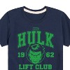 Boys' - Marvel - Hulk Lift Club Short Sleeve Graphic T-Shirt - 2 of 4