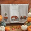 Park Designs Crate And Pumpkins Printed & Embroidered Dishtowel Set of 2 - 3 of 3